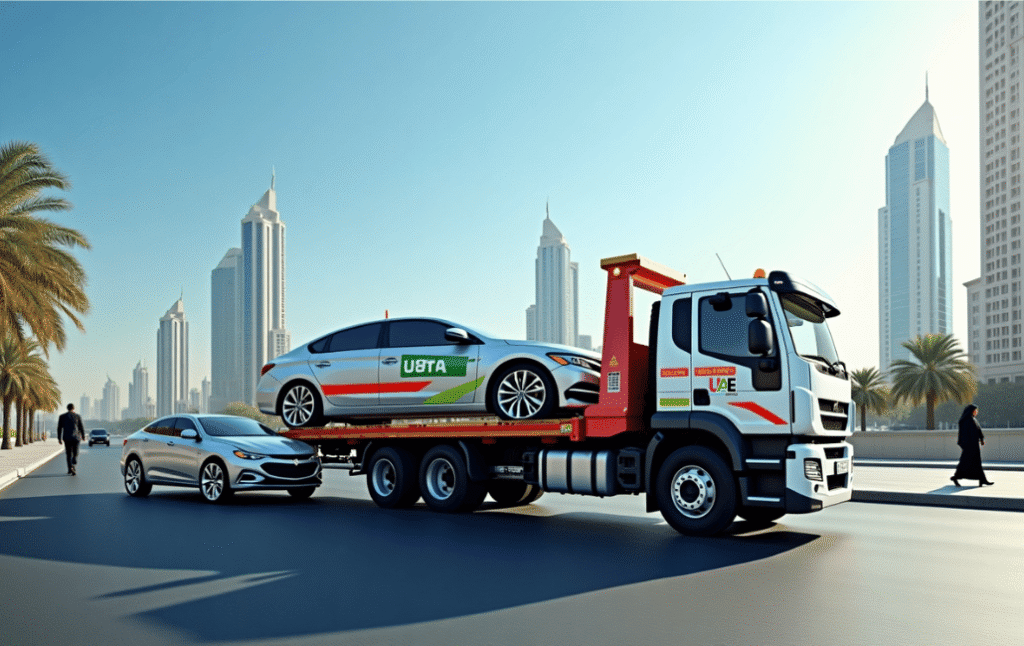 Professional Towing in Dubai