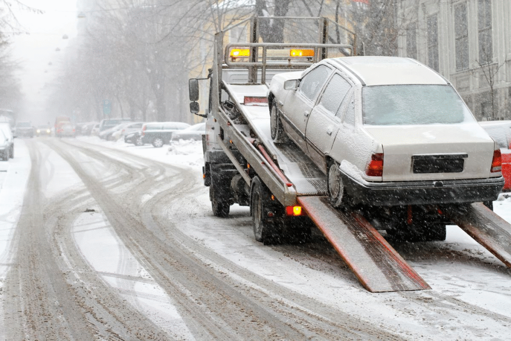 Towing Tips for Icy Roads